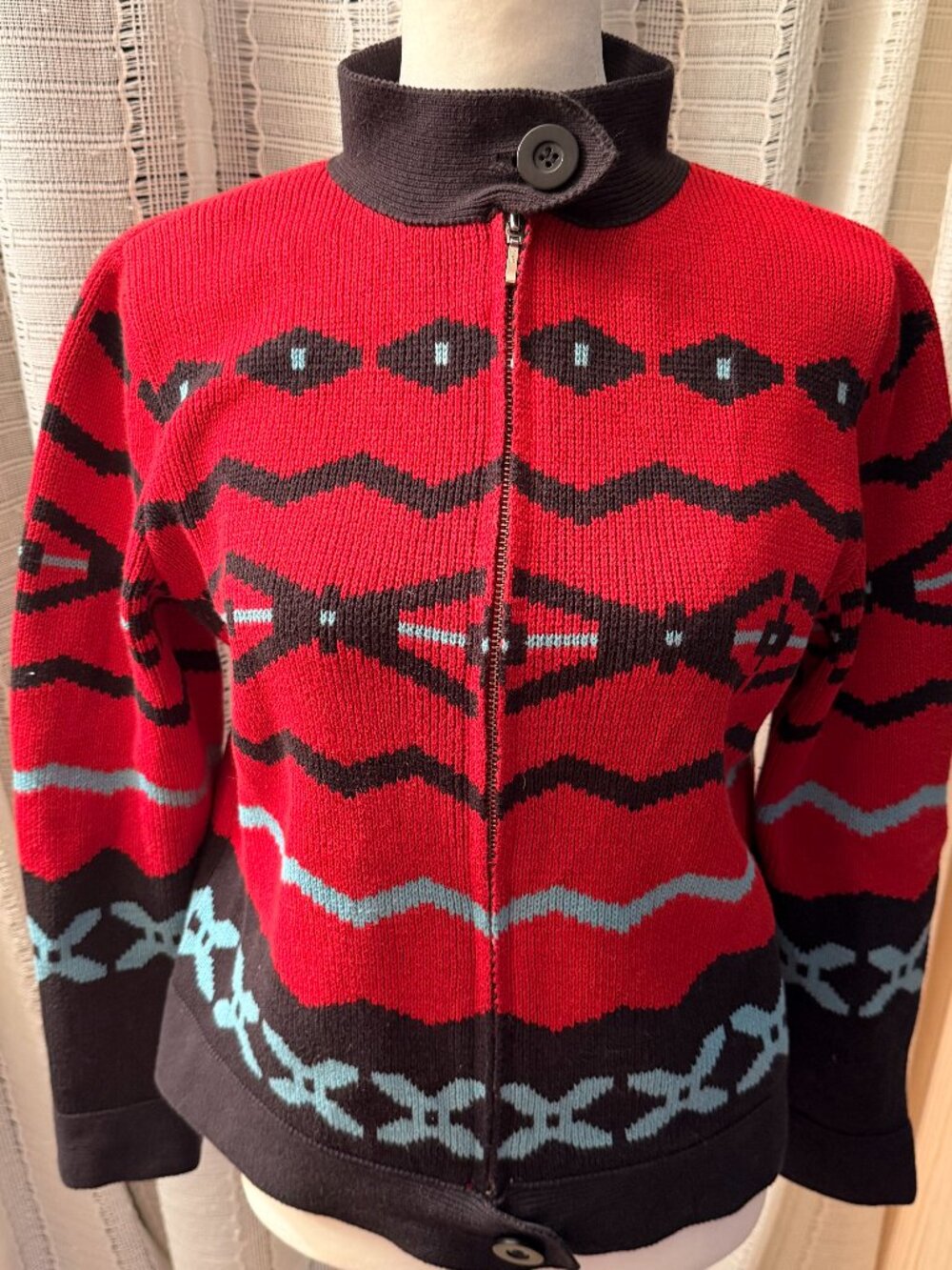 Pendleton Zip Sweater